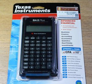 TI BA II PLUS 專業版計算機【 CFA FRM CFP SOA考試】指定用計算機(含說明書)