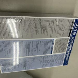 2026 CFAL3 notes實體書6本書(含3方向)+公式卡3張特價9500 已到貨 比美國便宜